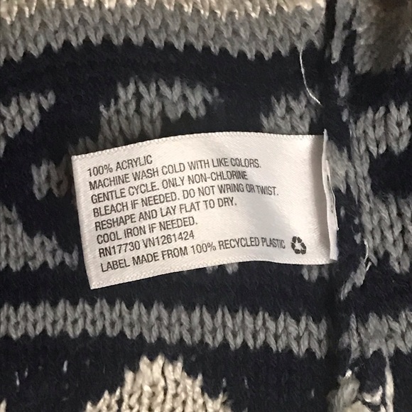 💎 Xhilaration boho multistripe short crop sweater - Picture 5 of 8